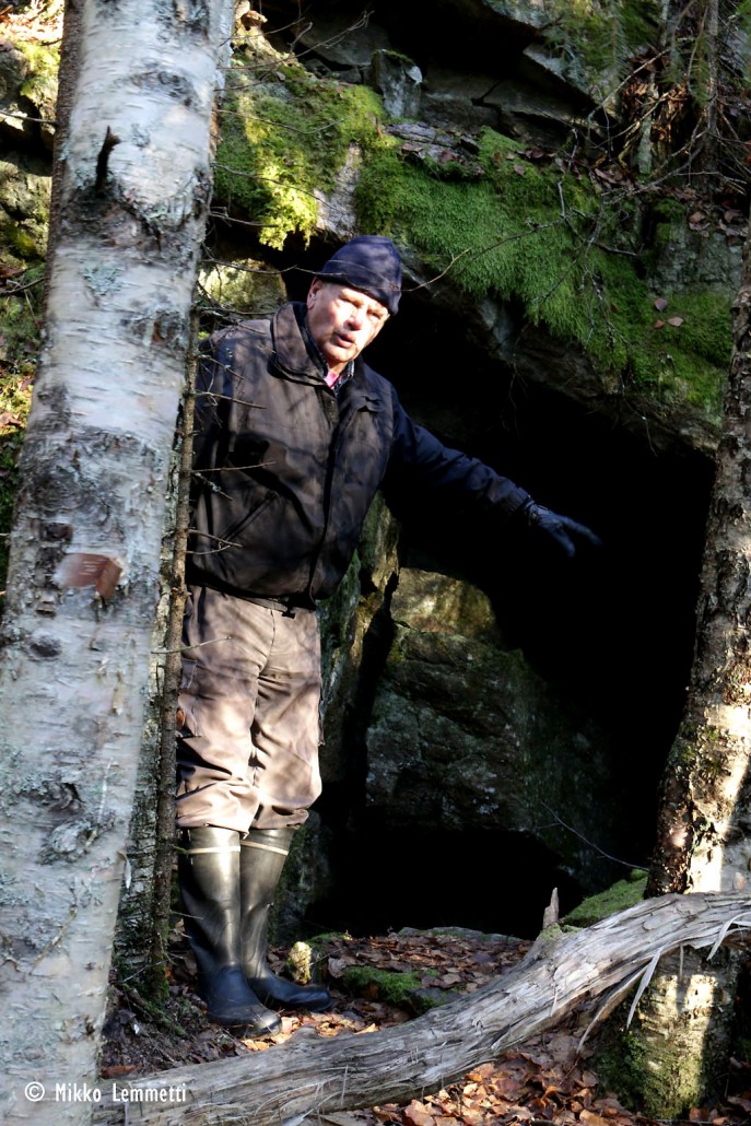 Pienen luolan on sanottu olleen mm. eränkävijöiden suojapaikkana.