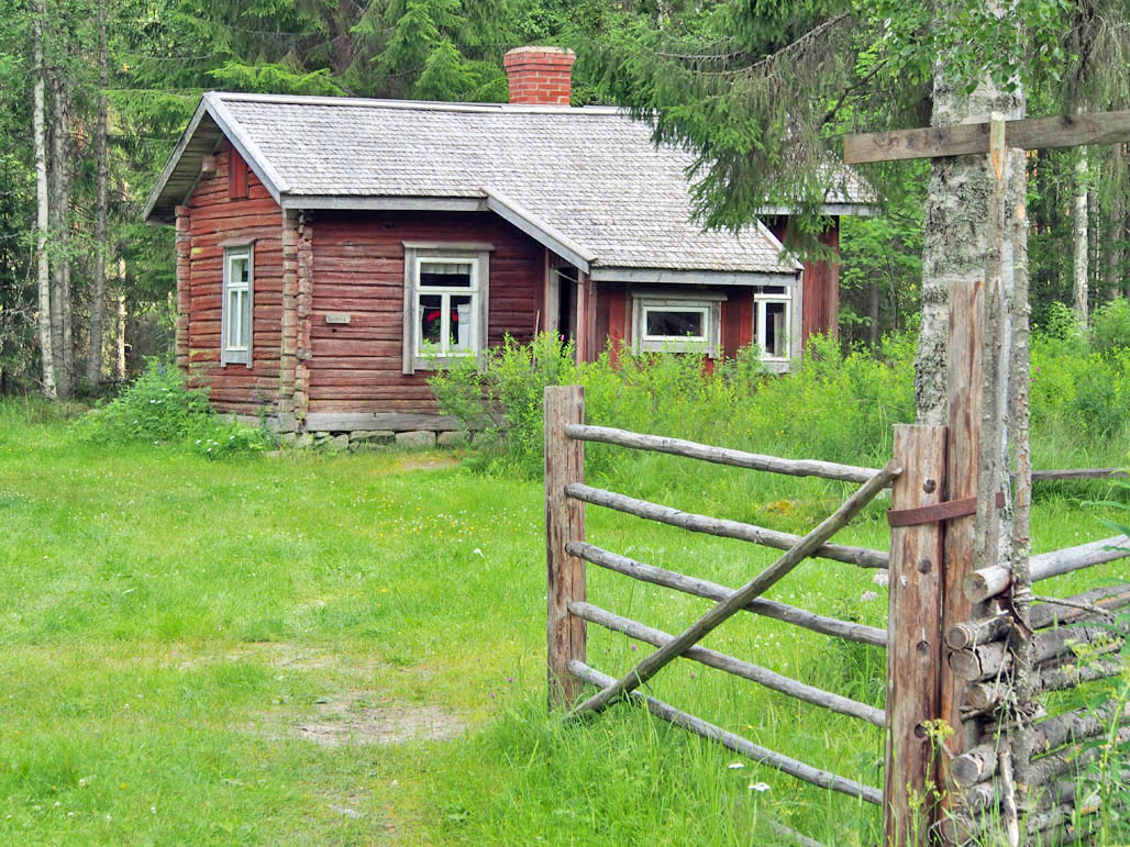 Fagerbackan karjamajakylän miljöö on autenttinen, vaikka osa alueen rakennuksista onkin rakennettu uudelleen vanhojen valokuvien perusteella. 